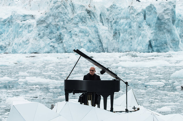 pianista eunadi toca en el Ártico