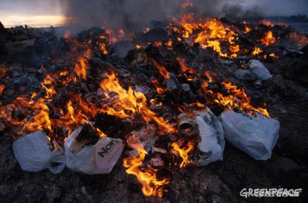 Acción Global contra la Incineración de Residuos