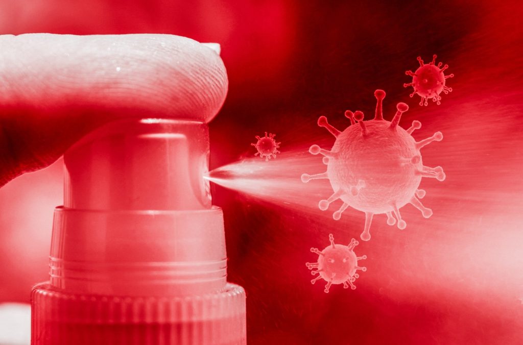 Desinfectantes  en aerosol contra el Coronavirus afectan el medio ambiente