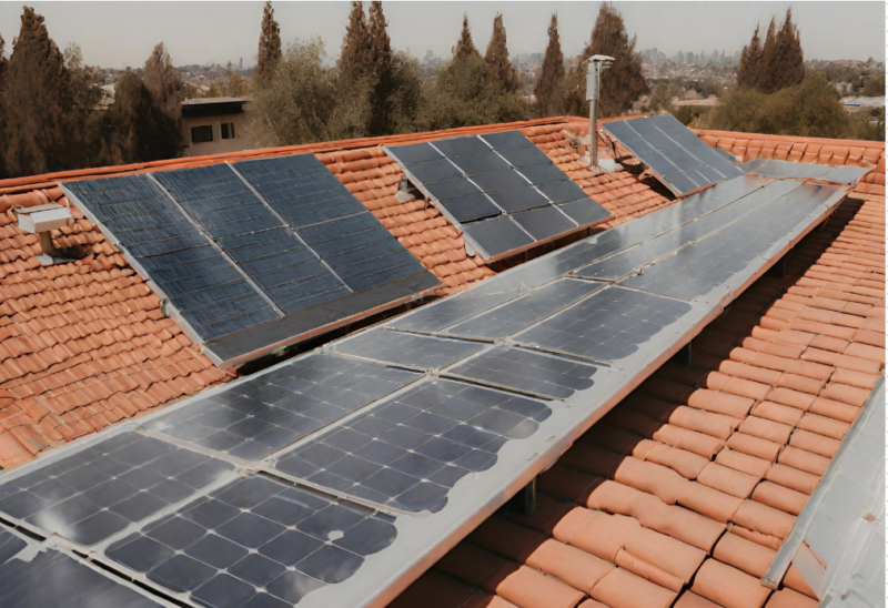 paneles solares techos México