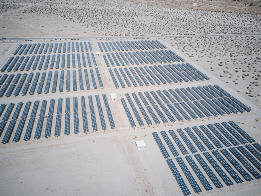 Paneles solares Desierto del Sahara