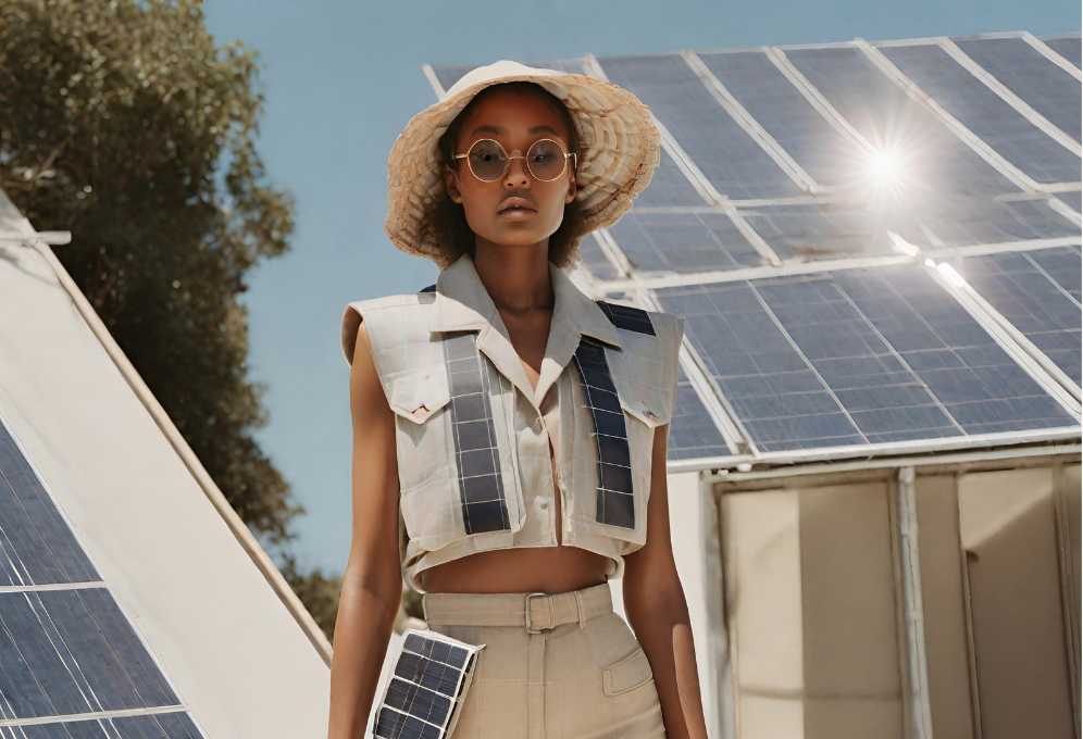 moda sostenible paneles solares