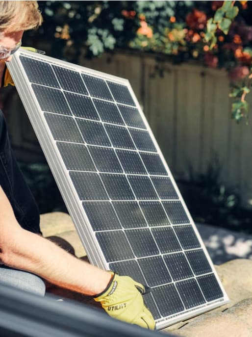 Paneles solares con baterías