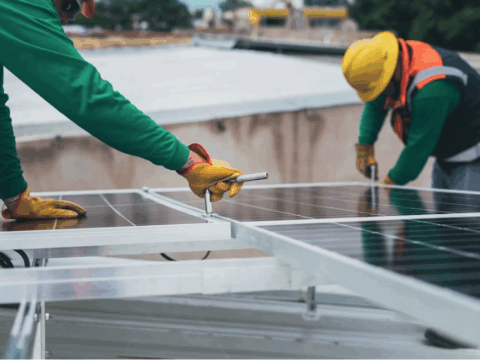 Energía solar interconectada