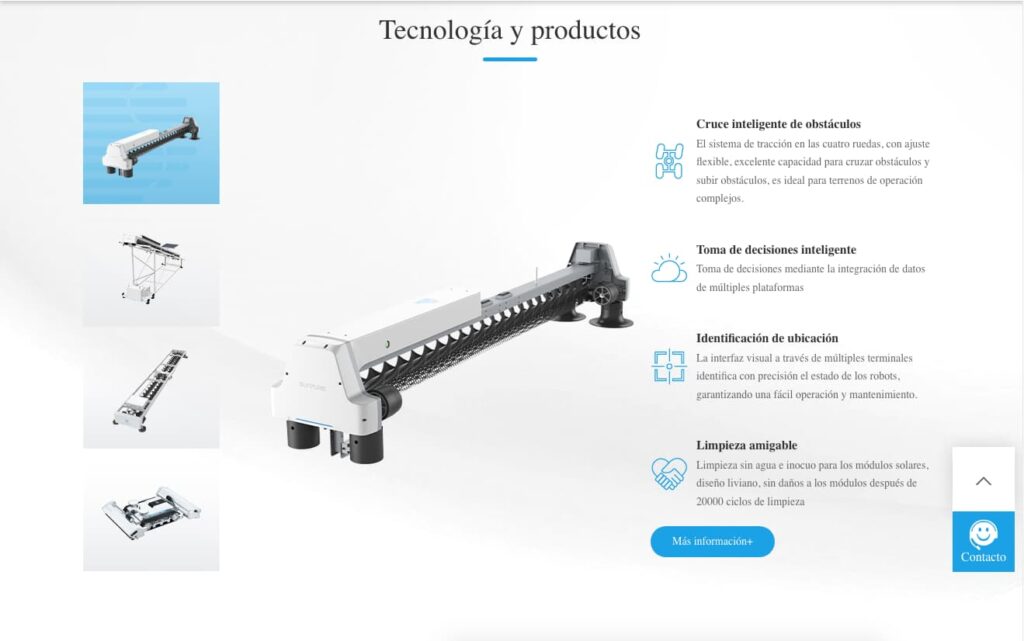 energía solar se limpia sola