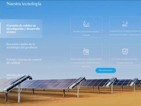 energía solar se limpia sola