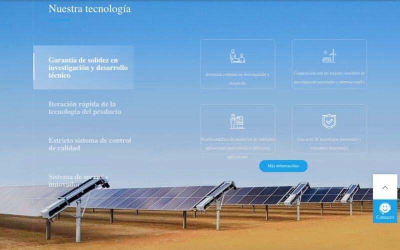 energía solar se limpia sola