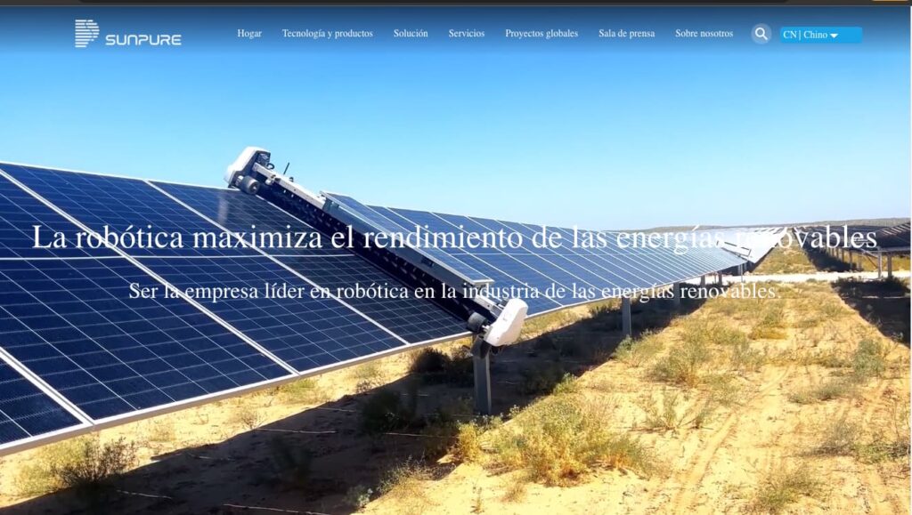 energía solar se limpia sola