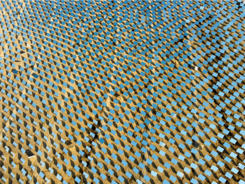 Paneles solares Desierto del Sahara