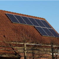 Paneles solares energía limpia