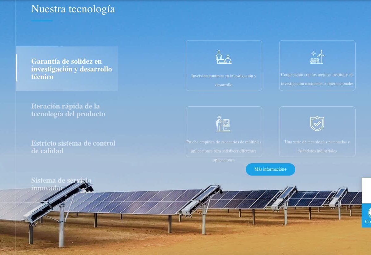 energía solar se limpia sola